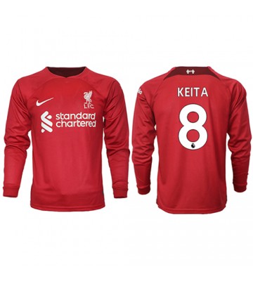 Liverpool Naby Keita #8 Hemmatröja 2022-23 Långa ärmar